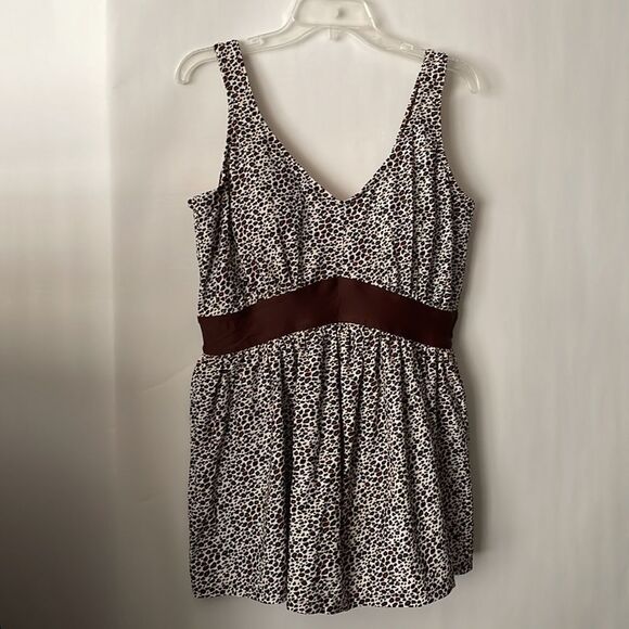 Leopard print one piece swimsuit swim dress size 18W - Picture 13 of 15